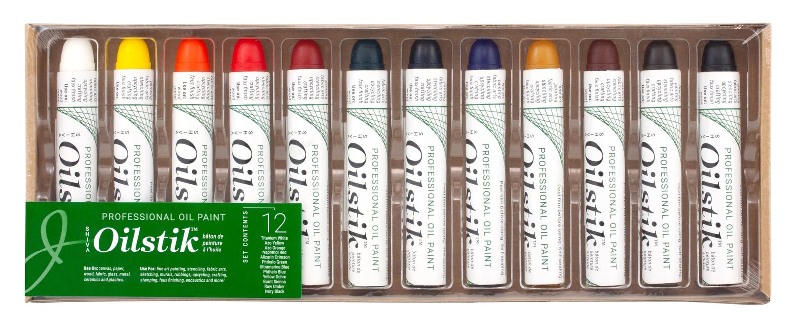 Shiva Professional Oil Paintstik Set