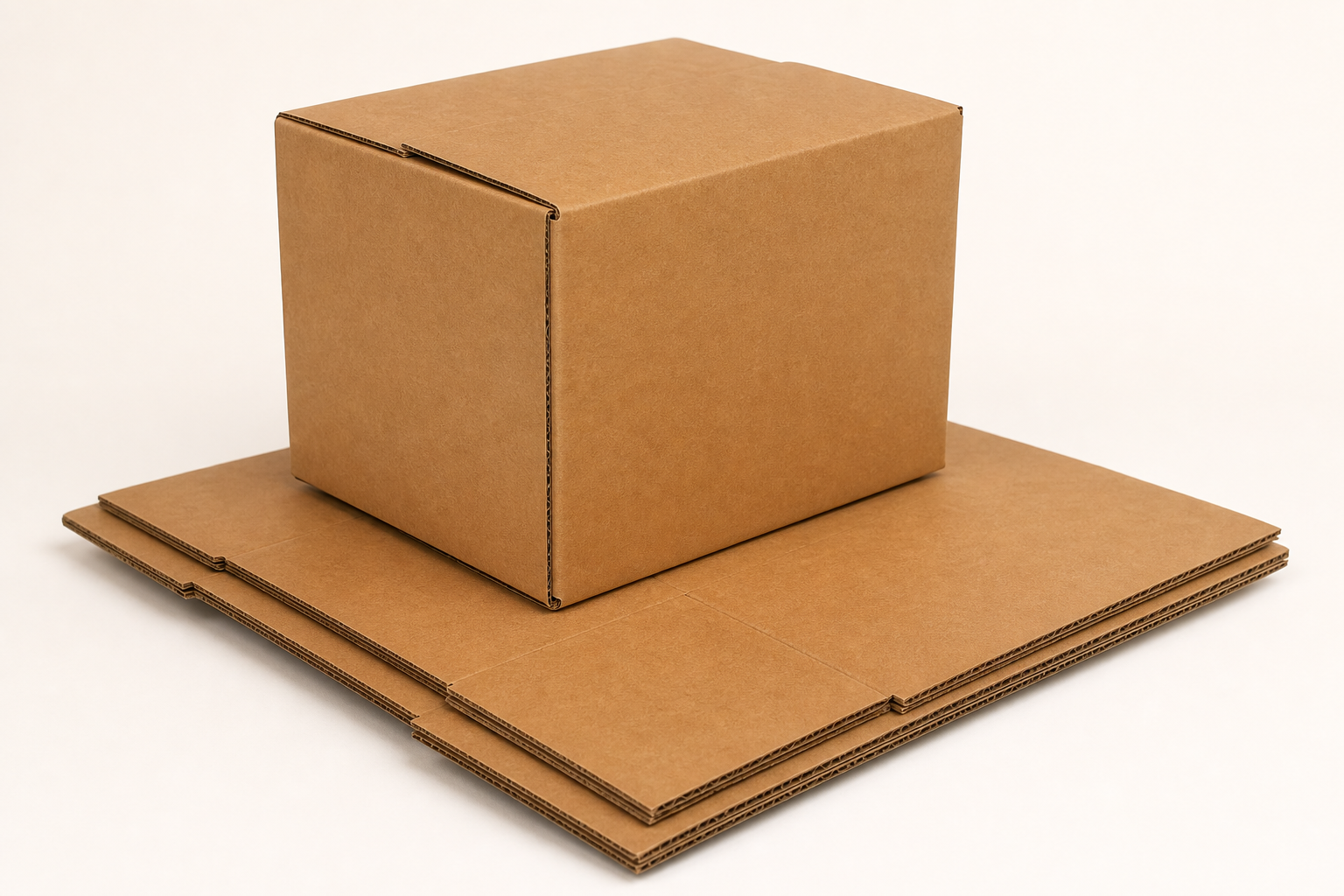 Corrugated Shipping Boxes, 12 × 10 × 8