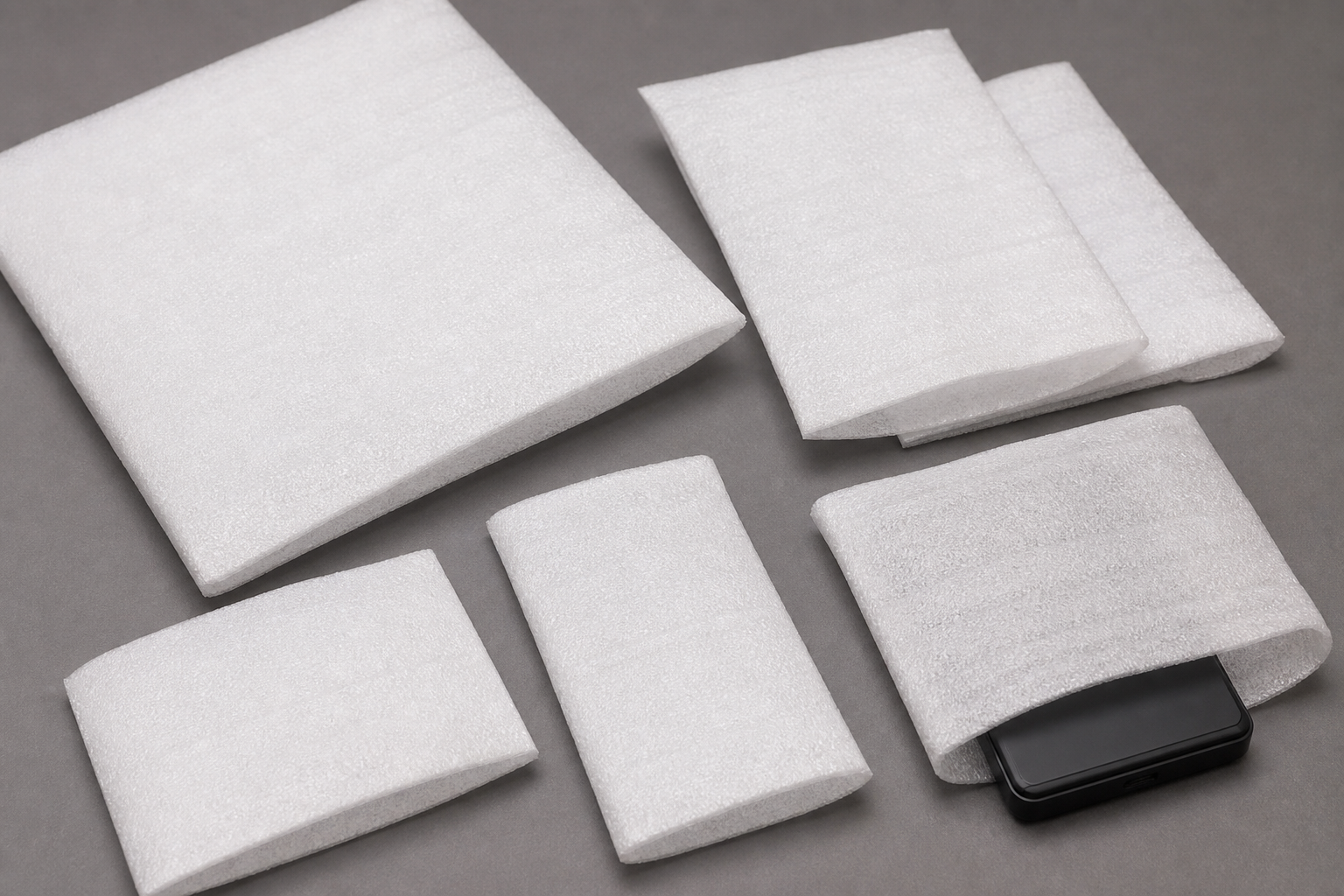 Foam Pouches, Assorted Sizes