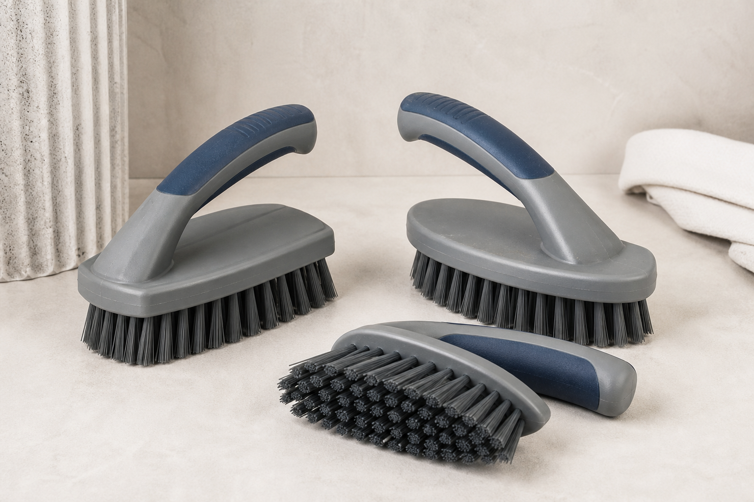 Heavy-Duty Scrub Brush Set