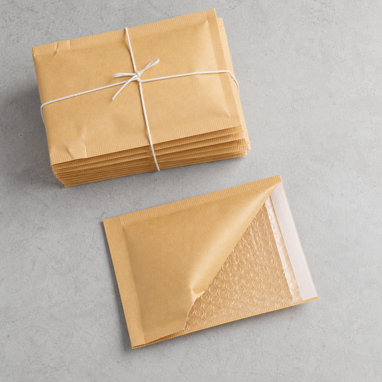 Kraft Bubble Mailers, Size 0
