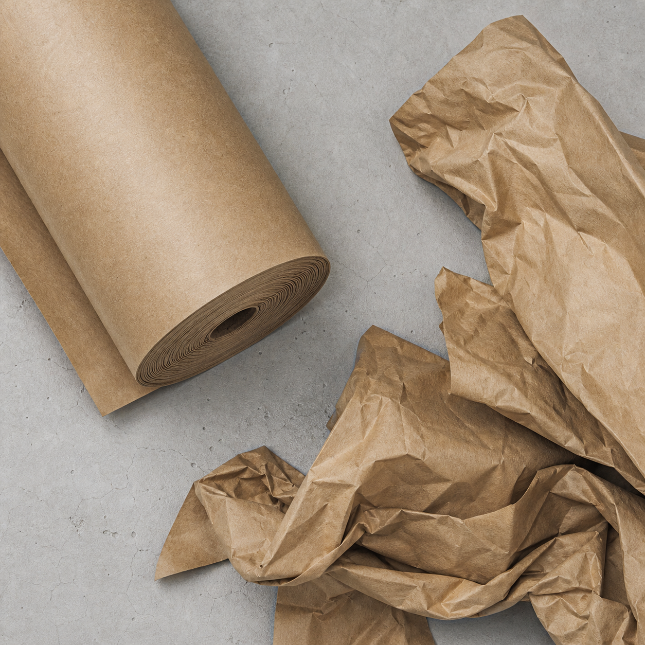 Recycled Kraft Packing Paper