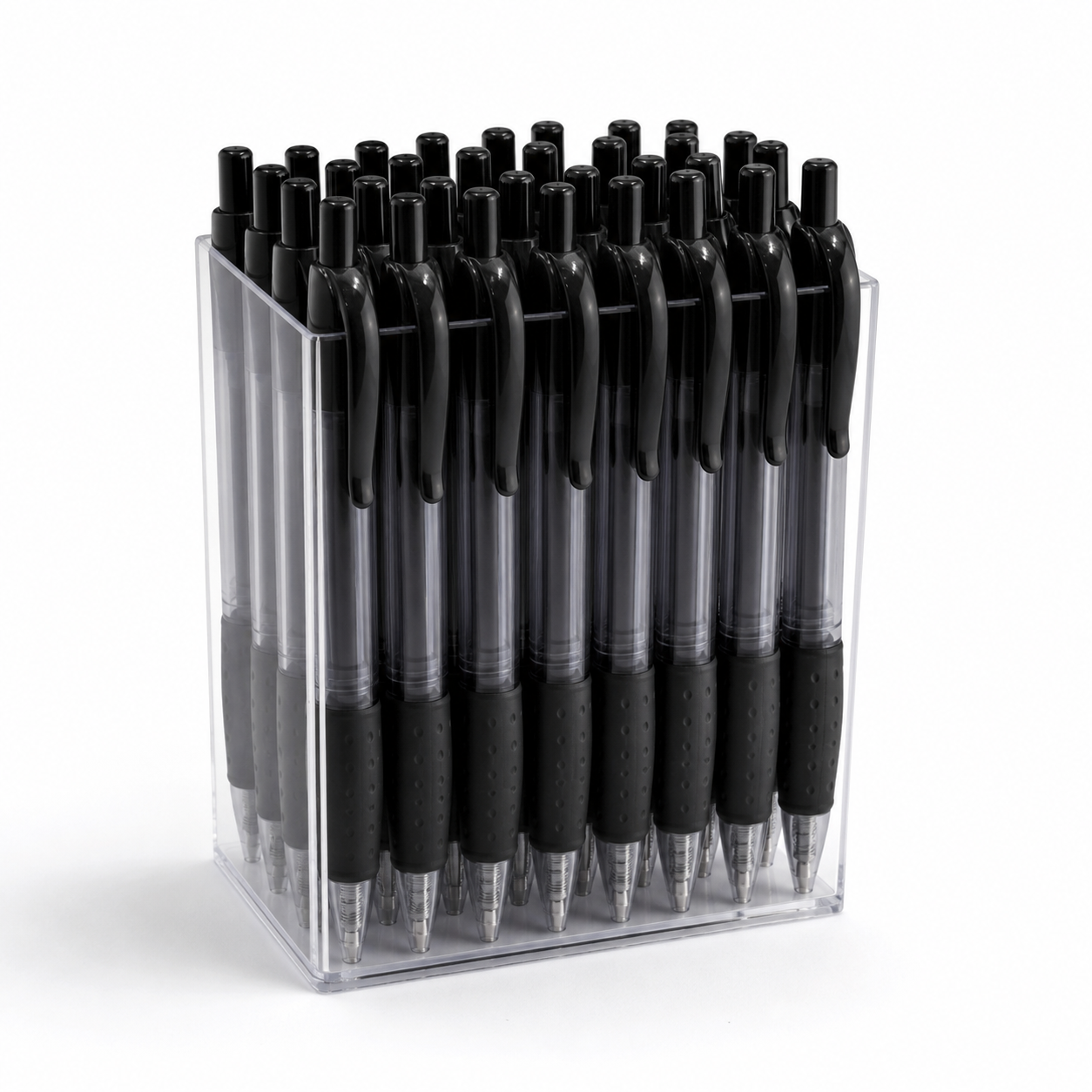 Smooth-Write Retractable Pens, 24 Pack